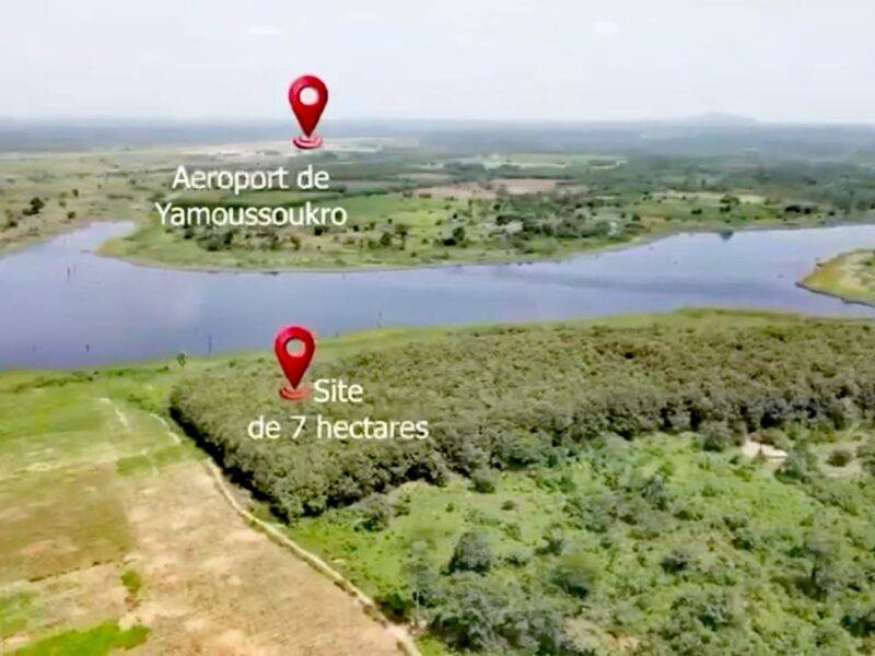 Yamoussoukro Lake Resort — Domaine de 7,83 ha en bordure de lac