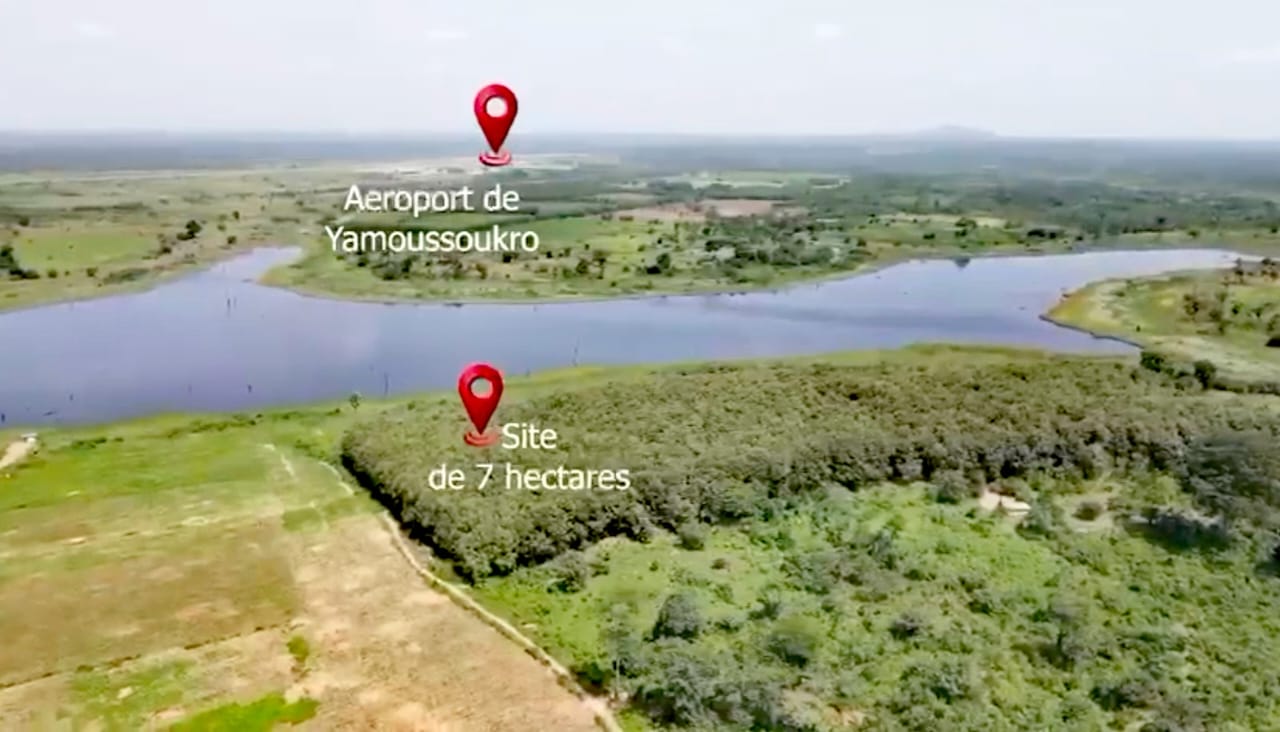 Yamoussoukro Lake Resort — Domaine de 7,83 ha en bordure de lac